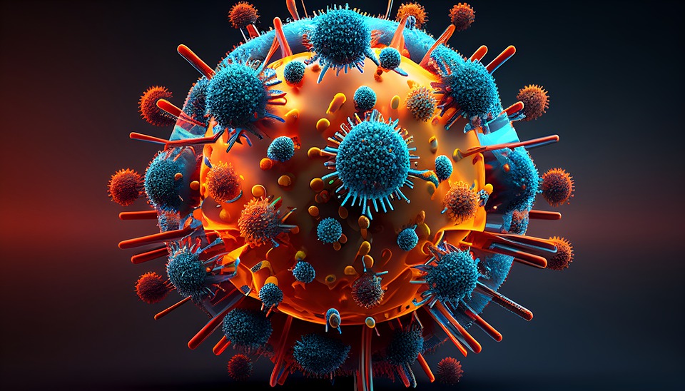Koronavirus, ilustracija, pixabay.com