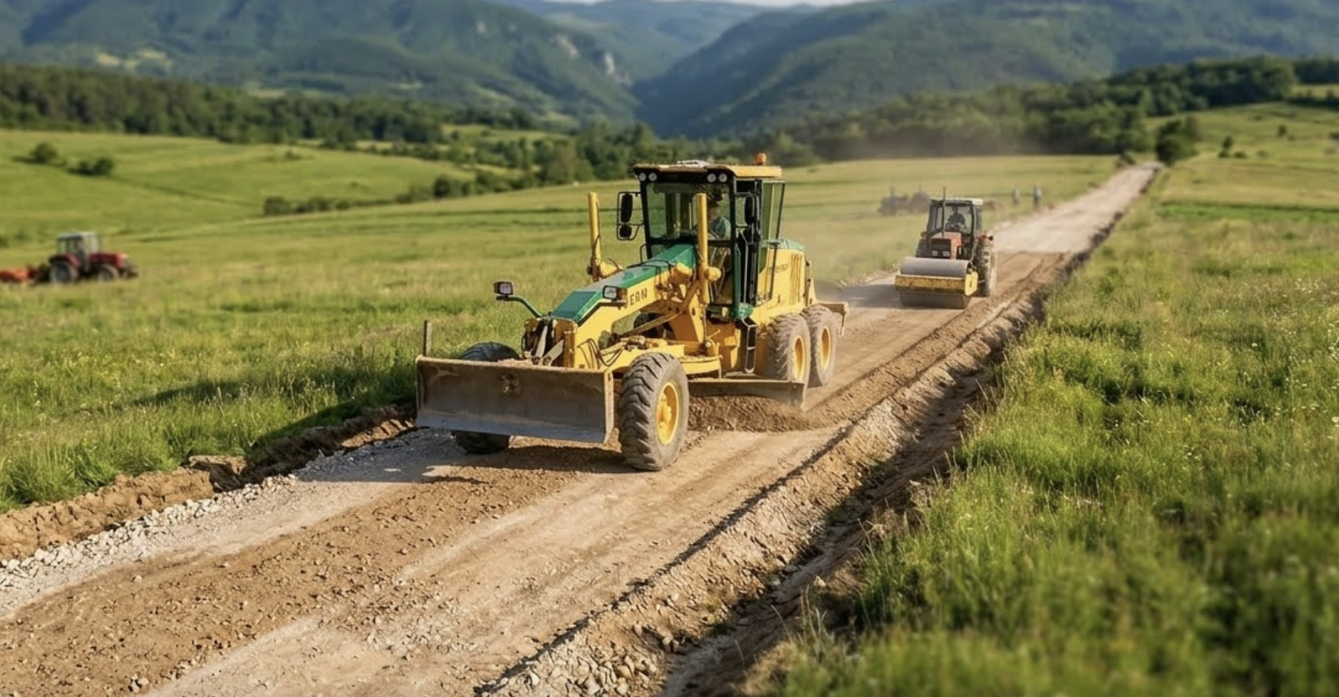 Uređenje atarskih puteva, ilustracija, foto: Radio Knjaževac