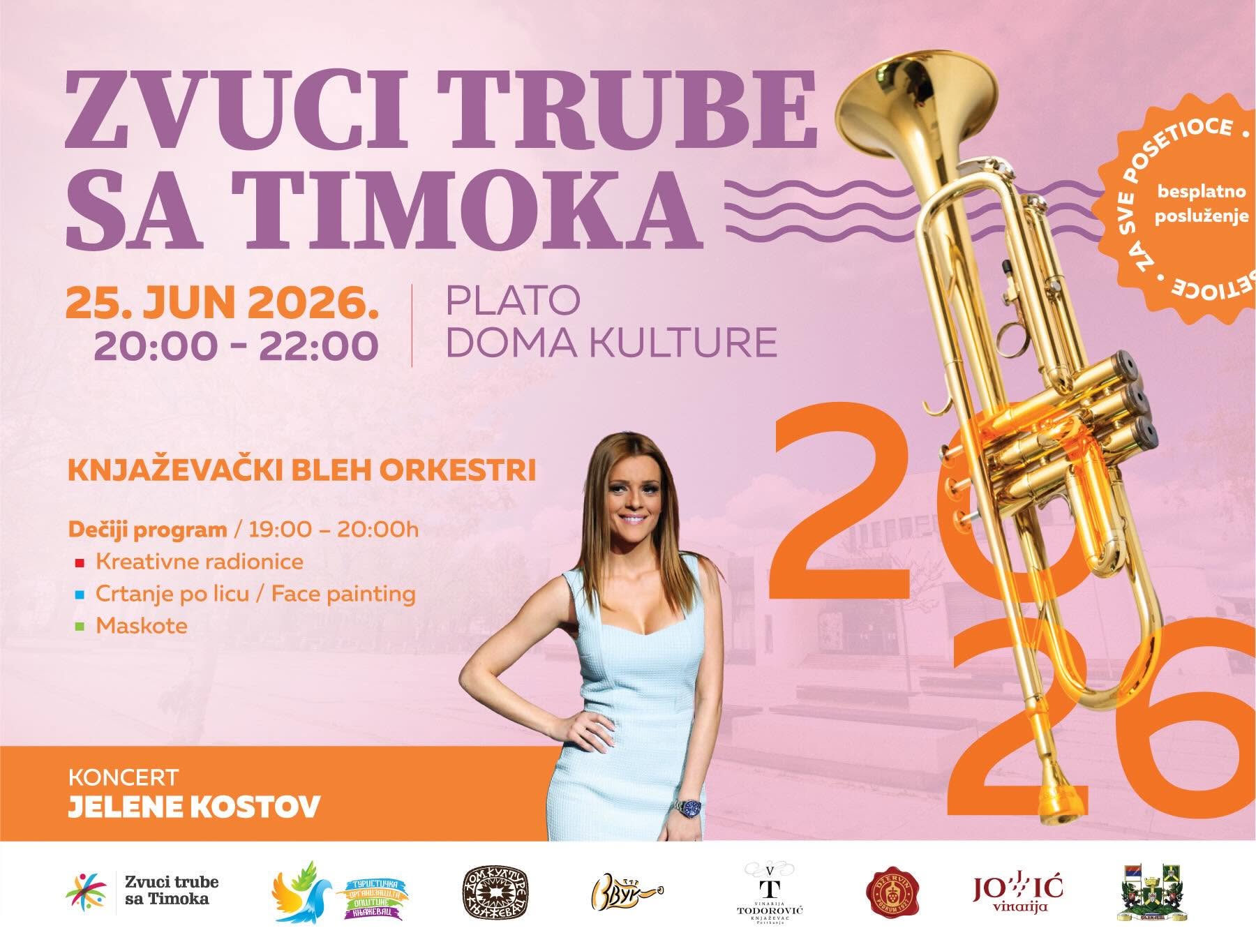 Najava, Zvuci trube sa Timoka